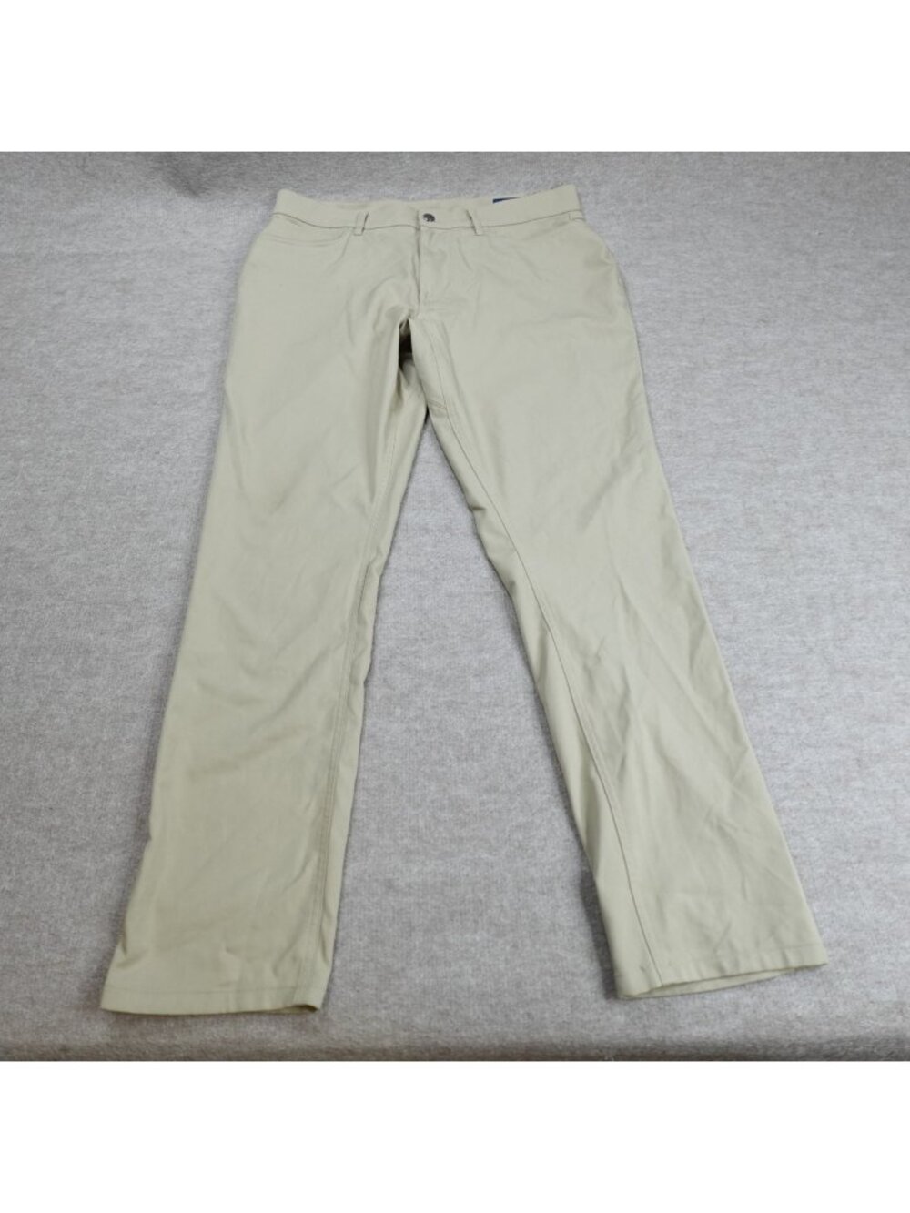 Polo Ralph Lauren Mens 34 x 30 Pants Beige Solid Performance Poly Golf